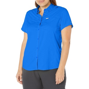 image:imageColumbia Womens Cool Release Short Sleeve WovenBlue Macaw