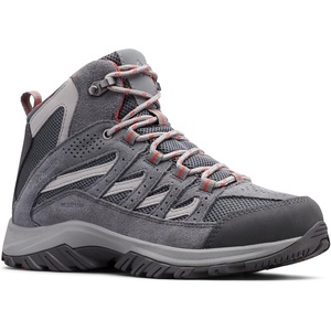 image:imageColumbia Womens Crestwood Mid Waterproof Hiking BootsGraphiteDaredevil