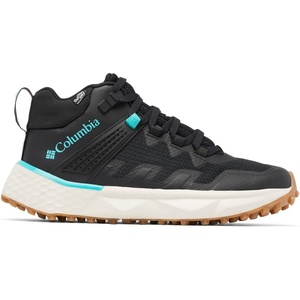 image:imageColumbia Womens Facet 75 Mid Outdry Hiking ShoeBlackBright Aqua