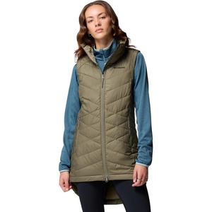 image:imageColumbia Womens Heavenly II Long VestStone Green