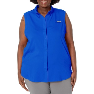 image:imageColumbia Womens PFG Tamiami Sleeveless ShirtBlue Macaw