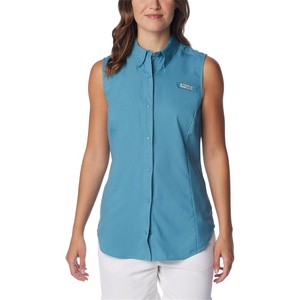 image:imageColumbia Womens PFG Tamiami Sleeveless ShirtCanyon Blue