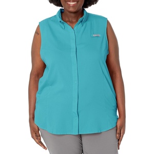 image:imageColumbia Womens PFG Tamiami Sleeveless ShirtClear Water