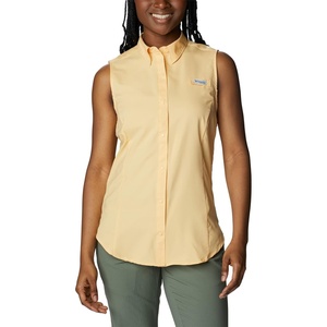 image:imageColumbia Womens PFG Tamiami Sleeveless ShirtCocoa Butter