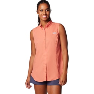 image:imageColumbia Womens PFG Tamiami Sleeveless ShirtFaded Peach