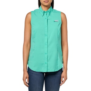 image:imageColumbia Womens PFG Tamiami Sleeveless ShirtGlaze Green