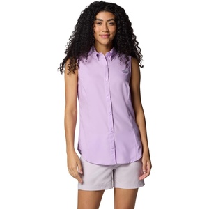 image:imageColumbia Womens PFG Tamiami Sleeveless ShirtHydrangea