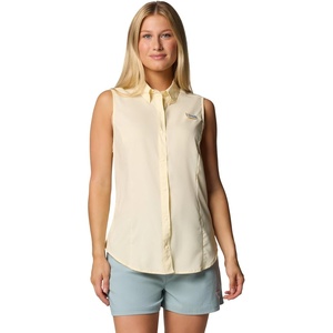image:imageColumbia Womens PFG Tamiami Sleeveless ShirtLemon Wash