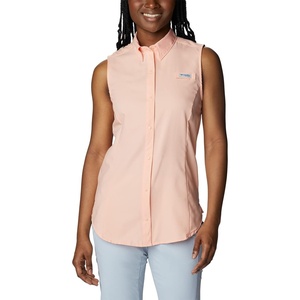 image:imageColumbia Womens PFG Tamiami Sleeveless ShirtLight Coral