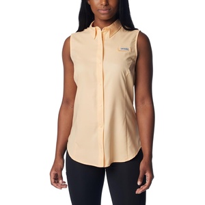 image:imageColumbia Womens PFG Tamiami Sleeveless ShirtPeach Fizz