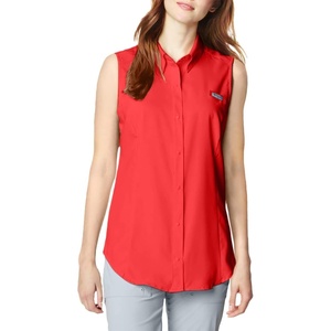 image:imageColumbia Womens PFG Tamiami Sleeveless ShirtRed