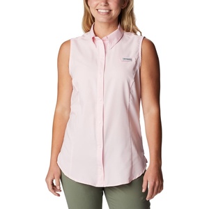 image:imageColumbia Womens PFG Tamiami Sleeveless ShirtSatin Pink