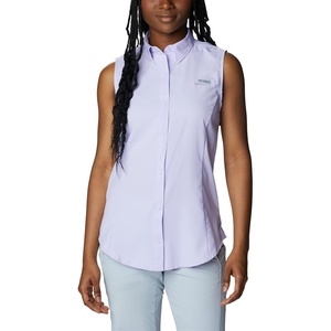 image:imageColumbia Womens PFG Tamiami Sleeveless ShirtSoft Violet