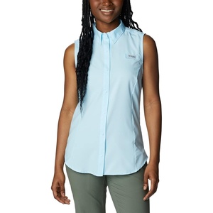 image:imageColumbia Womens PFG Tamiami Sleeveless ShirtSpring Blue