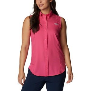 image:imageColumbia Womens PFG Tamiami Sleeveless ShirtUltra Pink