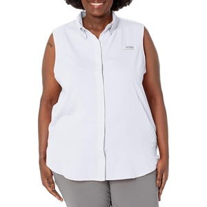 image:imageColumbia Womens PFG Tamiami Sleeveless ShirtWhite