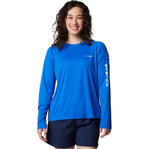 image:imageColumbia Womens Tidal Tee II Long Sleeve HoodieBlue MacawGulf Stream Logo
