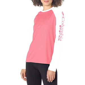image:imageColumbia Womens Tidal Tee II Long Sleeve HoodieCamellia RoseWhite