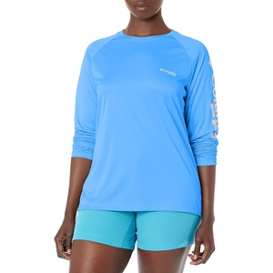 image:imageColumbia Womens Tidal Tee II Long Sleeve HoodieCity GreyMint Cay Logo