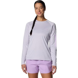 image:imageColumbia Womens Tidal Tee II Long Sleeve HoodieLavender PearlHydrangea Logo