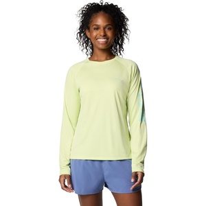 image:imageColumbia Womens Tidal Tee II Long Sleeve HoodieSpring YellowGulf Stream Logo
