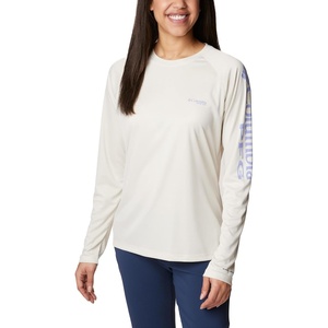 image:imageColumbia Womens Tidal Tee II Long Sleeve HoodieStoneFairytale Logo