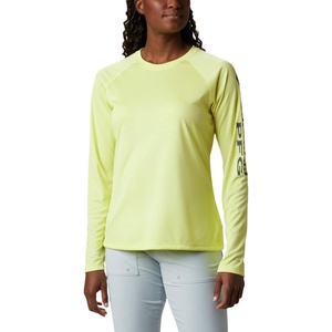 image:imageColumbia Womens Tidal Tee II Long Sleeve HoodieSunnysideCity Grey Logo