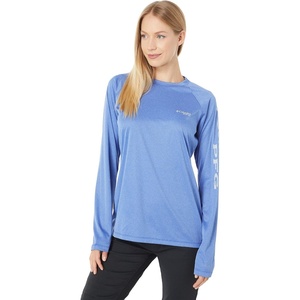 image:imageColumbia Womens Tidal Tee II Long Sleeve HoodieTanzanite HeatherCirrus Grey