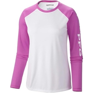 image:imageColumbia Womens Tidal Tee II Long Sleeve HoodieWhiteFoxglove