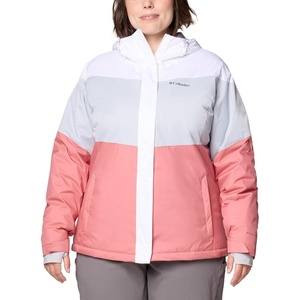 image:imageColumbia Womens Tipton Peak III Insulated JacketWhiteCirrus GreyPink Agave