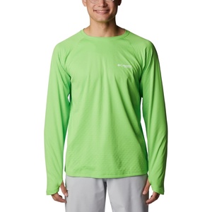 image:imageColumbia mens Pfg Zero Rules Long Sleeve ShirtGreen Mamba