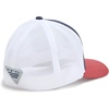 image:imageColumbia Kids Mens Junior Mesh Ballcap YouthNocturnalDusty CrimsonPfg Hooks