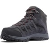 image:imageColumbia Mens Crestwood Mid Waterproof Hiking BootsDark GreyDeep Rust