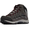 image:imageColumbia Mens Crestwood Mid Waterproof Hiking BootsDark GreyMountain Red