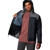 image:imageColumbia Mens Glennaker Lake II Rain JacketBlackCity Grey