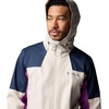 image:imageColumbia Mens Inner Limits III Waterproof Rain JacketDark StoneCollegiate NavyRazzle