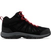 image:imageColumbia Mens Redmond Iii Mid Waterproof Hiking Shoe2024 BlackMountain Red