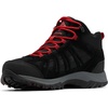 image:imageColumbia Mens Redmond Iii Mid Waterproof Hiking ShoeBlackMountain Red