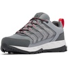 image:imageColumbia Mens Strata Trail Low Waterproof Hiking ShoesTitanium Grey SteelMountain Red