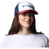 image:imageColumbia PFG Logo Mesh Ball CapWhiteDusty CrimsonCarbonUsa Flag