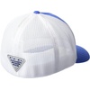 image:imageColumbia Unisex Adult PFG Leather Fish Flag Mesh Ball CapVivid BlueWhite