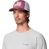 image:imageColumbia Unisex Adult PFG Logo Mesh Ball CapAntique MauveWhiteUs Fish Flag