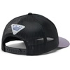image:imageColumbia Unisex Adult PFG Logo Mesh Ball CapBlack  Granite Purple