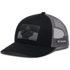 image:imageColumbia Unisex Adult PFG Logo Mesh Ball CapBlack Canadian Rockies
