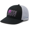image:imageColumbia Unisex Adult PFG Logo Mesh Ball CapBlackCool GreyInshore Slam Flag