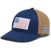 image:imageColumbia Unisex Adult PFG Logo Mesh Ball CapCarbonAncient FossilPNW Flag