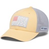 image:imageColumbia Unisex Adult PFG Logo Mesh Ball CapCocoa ButterCool GreyMid Atlantic