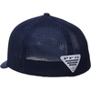 image:imageColumbia Unisex Adult PFG Logo Mesh Ball CapCollegiate Navy Fish Flag