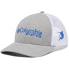 image:imageColumbia Unisex Adult PFG Logo Mesh Ball CapCool Grey HeatherVivid Blue