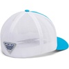 image:imageColumbia Unisex Adult PFG Logo Mesh Ball CapOcean BlueWhite